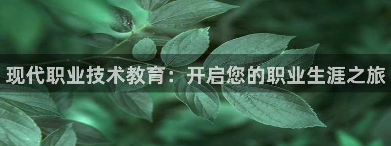 九游会j9网站首页|现代职业技术教育：开启您的职业生涯之旅