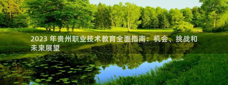 J9九游会ag真人官网|2023 年贵州职业技术教育全面指南：机会、挑战和
未来展望